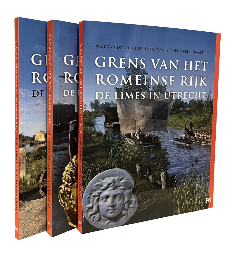 Grens van het Romeinse Rijk. De limes in Gelderland, Utrecht en Zuid-Holland (3 delen)