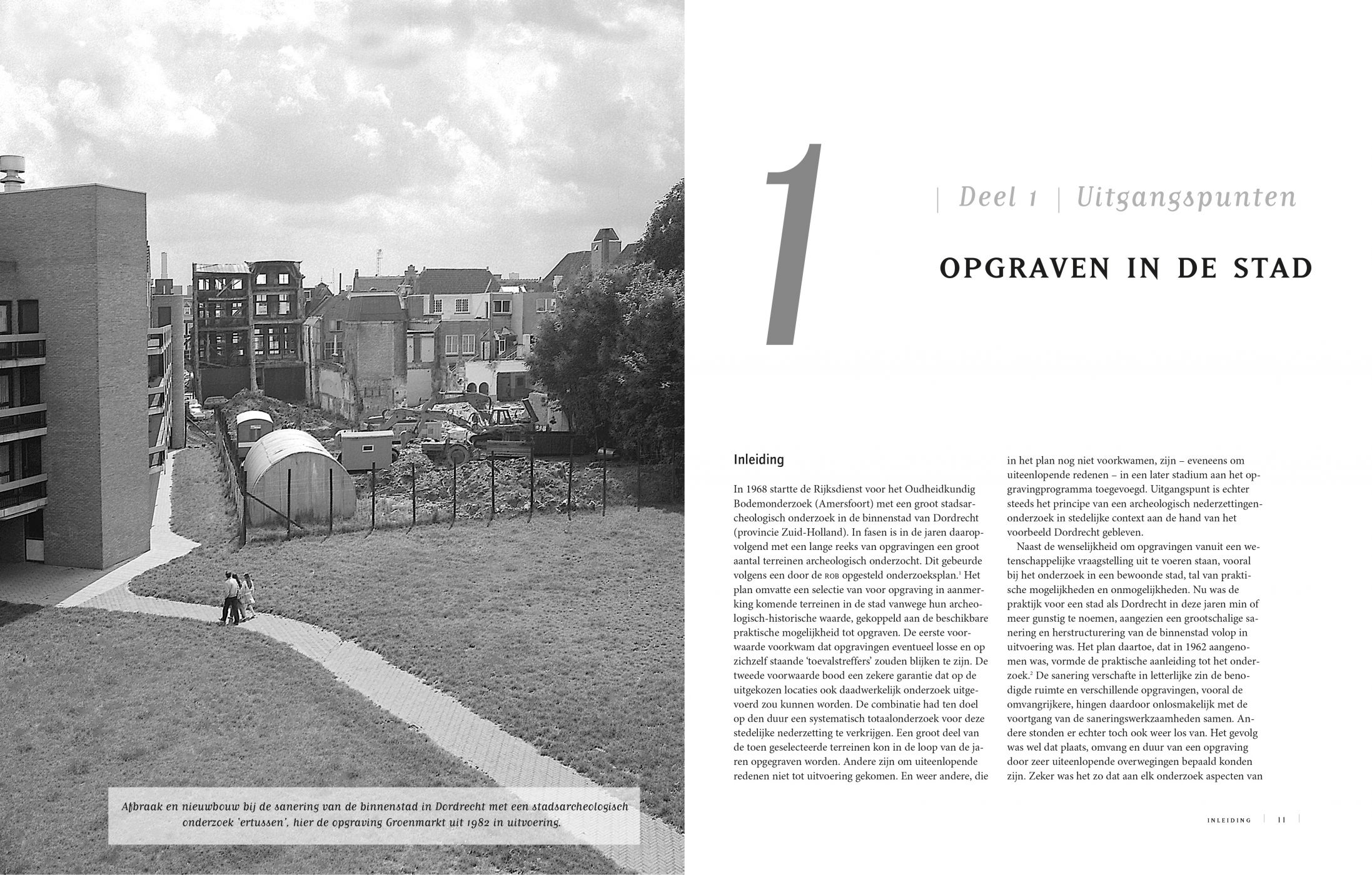 Inkijkexemplaar van het boek: <em>Archeologie van een deltastad. Opgravingen in de binnenstad van Dordrecht</em> - © Uitgeverij Matrijs