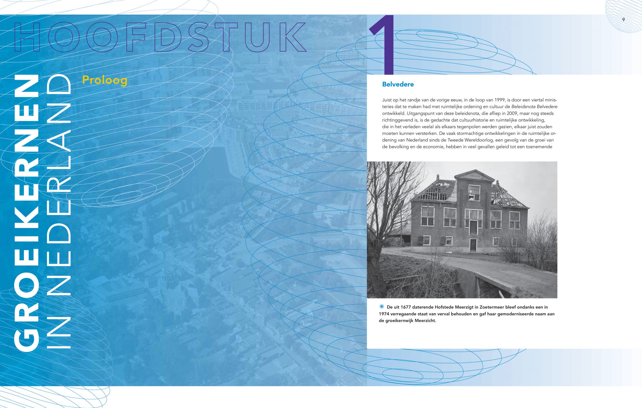 Inkijkexemplaar van het boek: <em>Groeikernen in Nederland. Een studie naar stedenbouw en architectuur</em> - © Uitgeverij Matrijs
