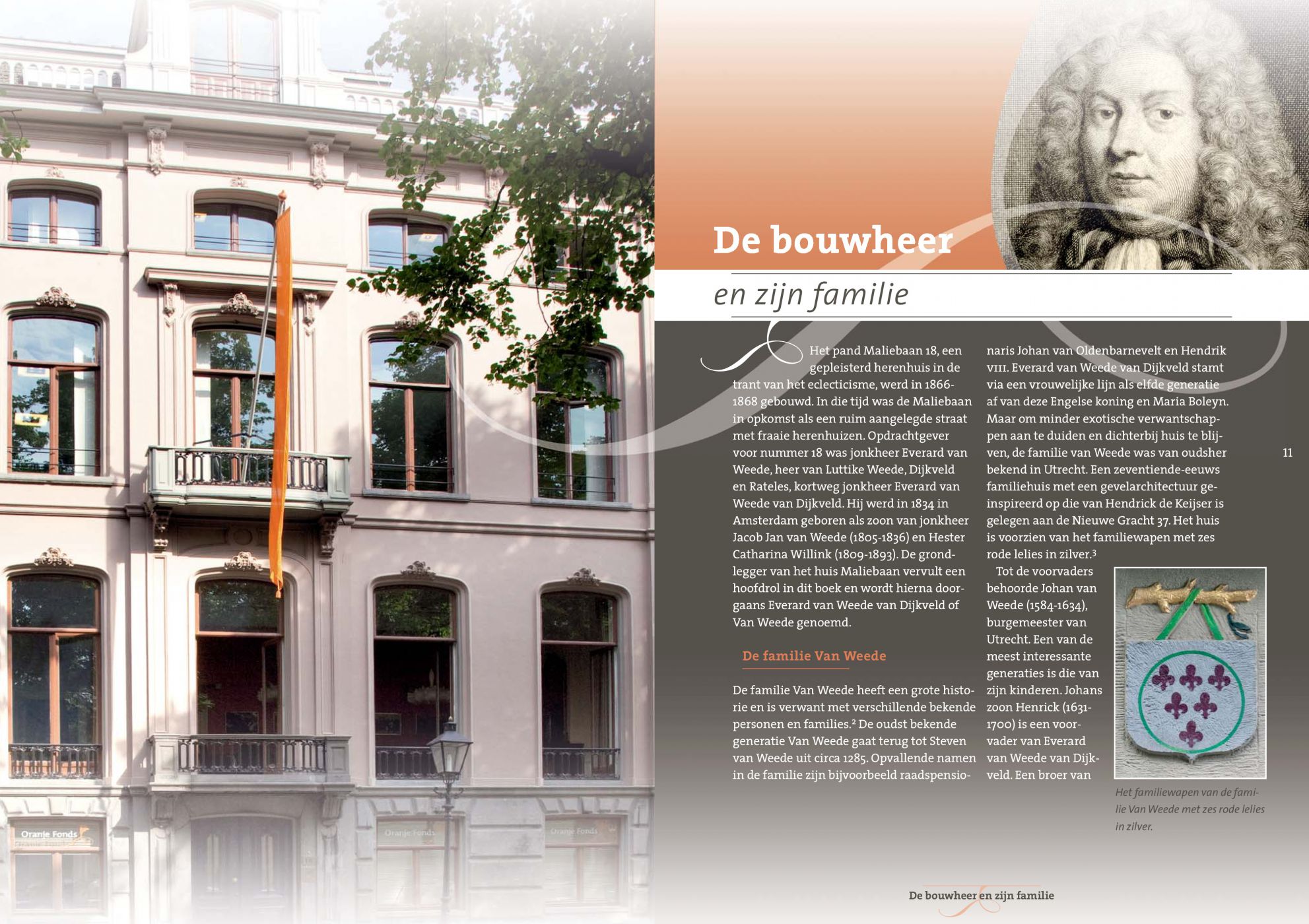 Inkijkexemplaar van het boek: <em>Maliebaan 18. Cultuur- en architectuurhistorie van een monumentaal Utrechts pand</em> - © Uitgeverij Matrijs