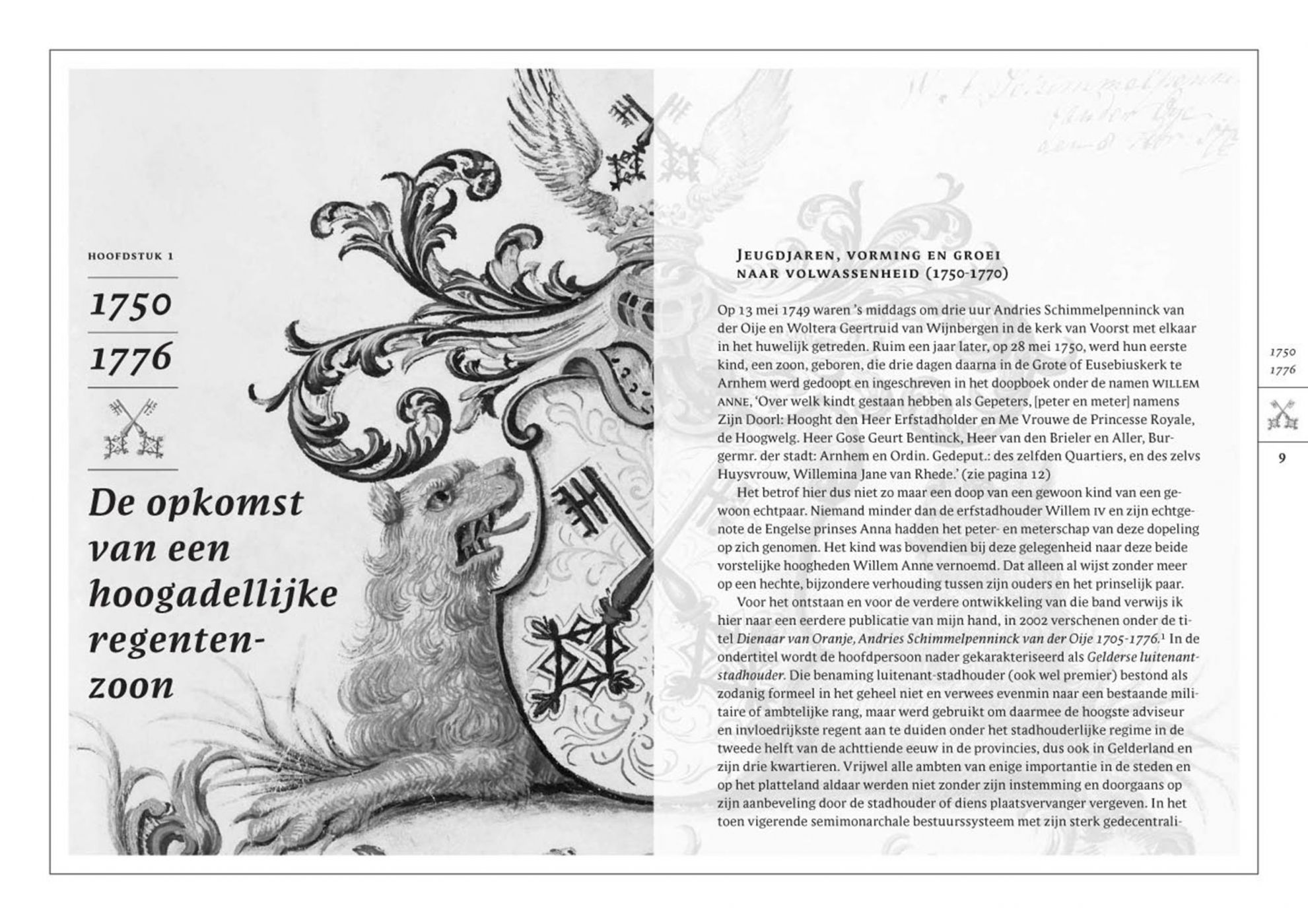 Inkijkexemplaar van het boek: <em>Willem Anne Schimmelpenninck van der Oije. Een notabel Gelders regent op het breukvlak der tijden (1750-1816)</em> - © Uitgeverij Matrijs