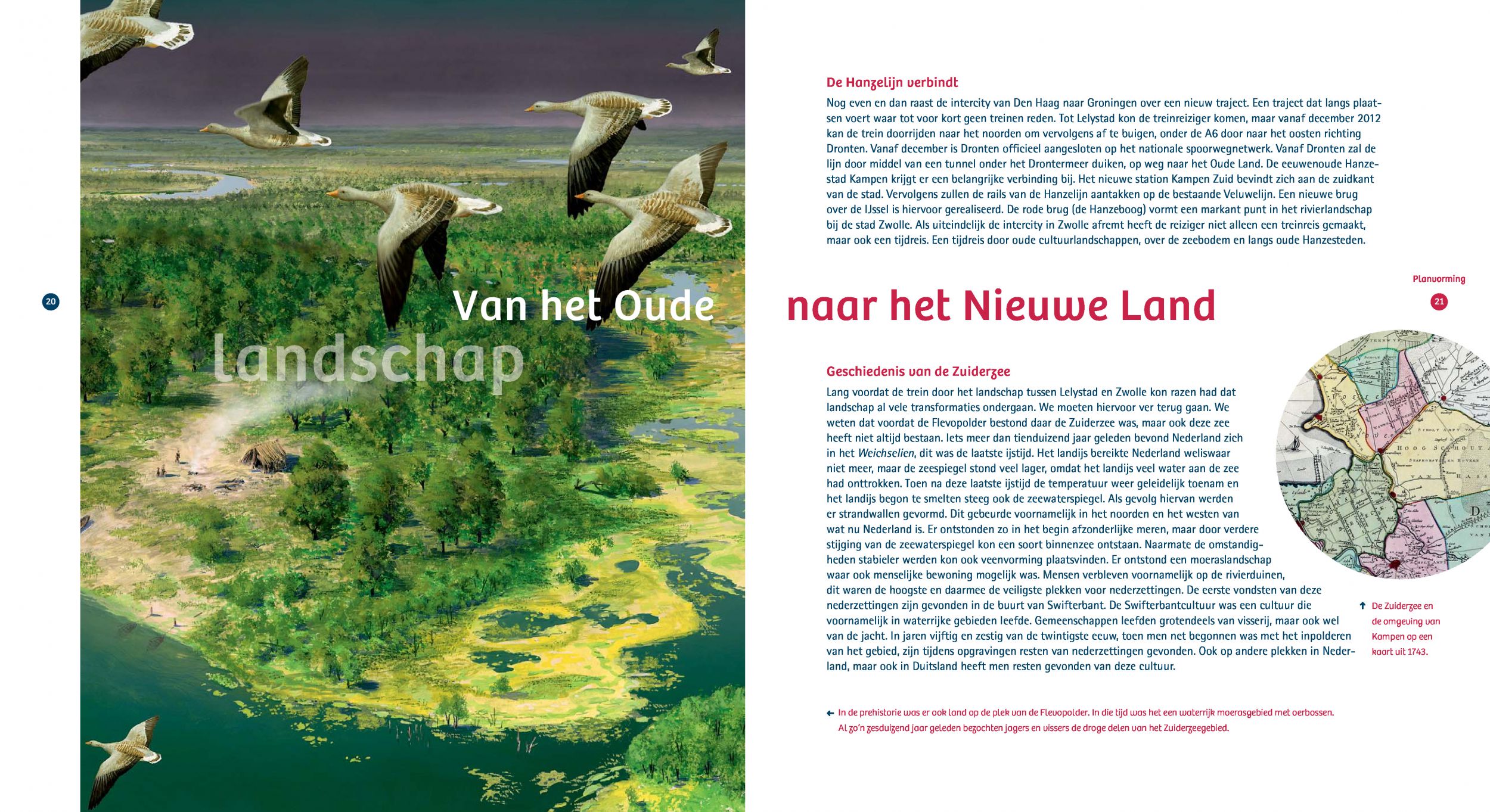 Inkijkexemplaar van het boek: <em>Hanzelijn. Oude en Nieuwe Land verbonden</em> - © Uitgeverij Matrijs