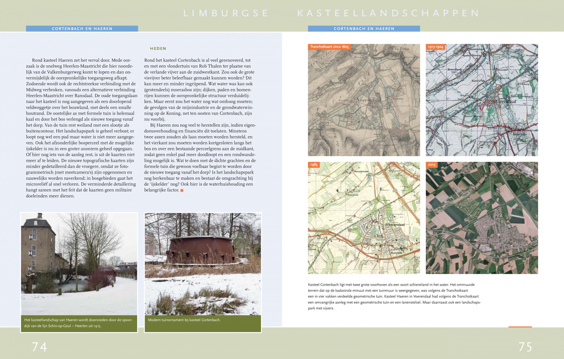 Inkijkexemplaar van het boek: <em>Kasteel en landschap in Limburg</em> - © Uitgeverij Matrijs