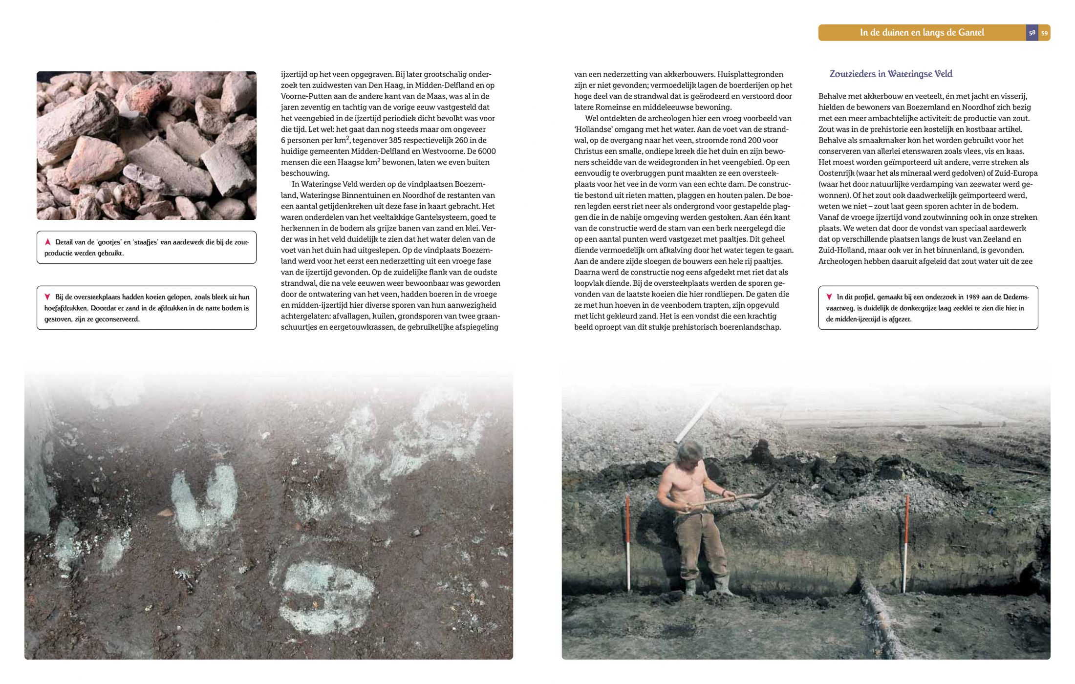 Inkijkexemplaar van het boek: <em>Archeologie achter de duinen. Het rijke verleden van Den Haag</em> - © Uitgeverij Matrijs