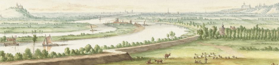 Boek: Brede rivieren langs hoge hellingen. Het stuwwallandschap van midden-Nederland op zeventiende-eeuwse tekeningen 