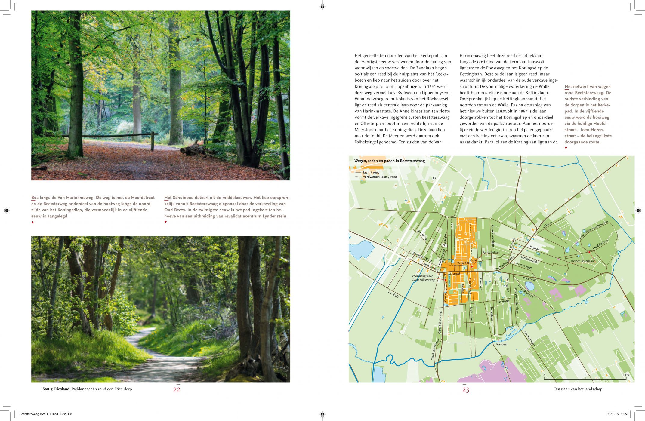 Inkijkexemplaar van het boek: <em>Statig Beetsterzwaag. Parklandschap rond een Fries dorp</em> - © Uitgeverij Matrijs