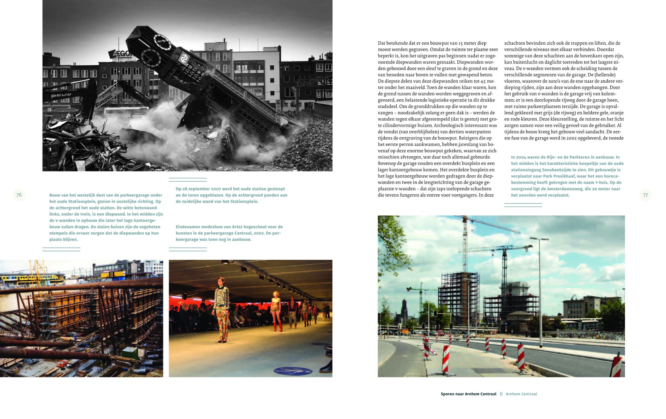 Inkijkexemplaar van het boek: <em>Sporen naar Arnhem Centraal</em> - © Uitgeverij Matrijs
