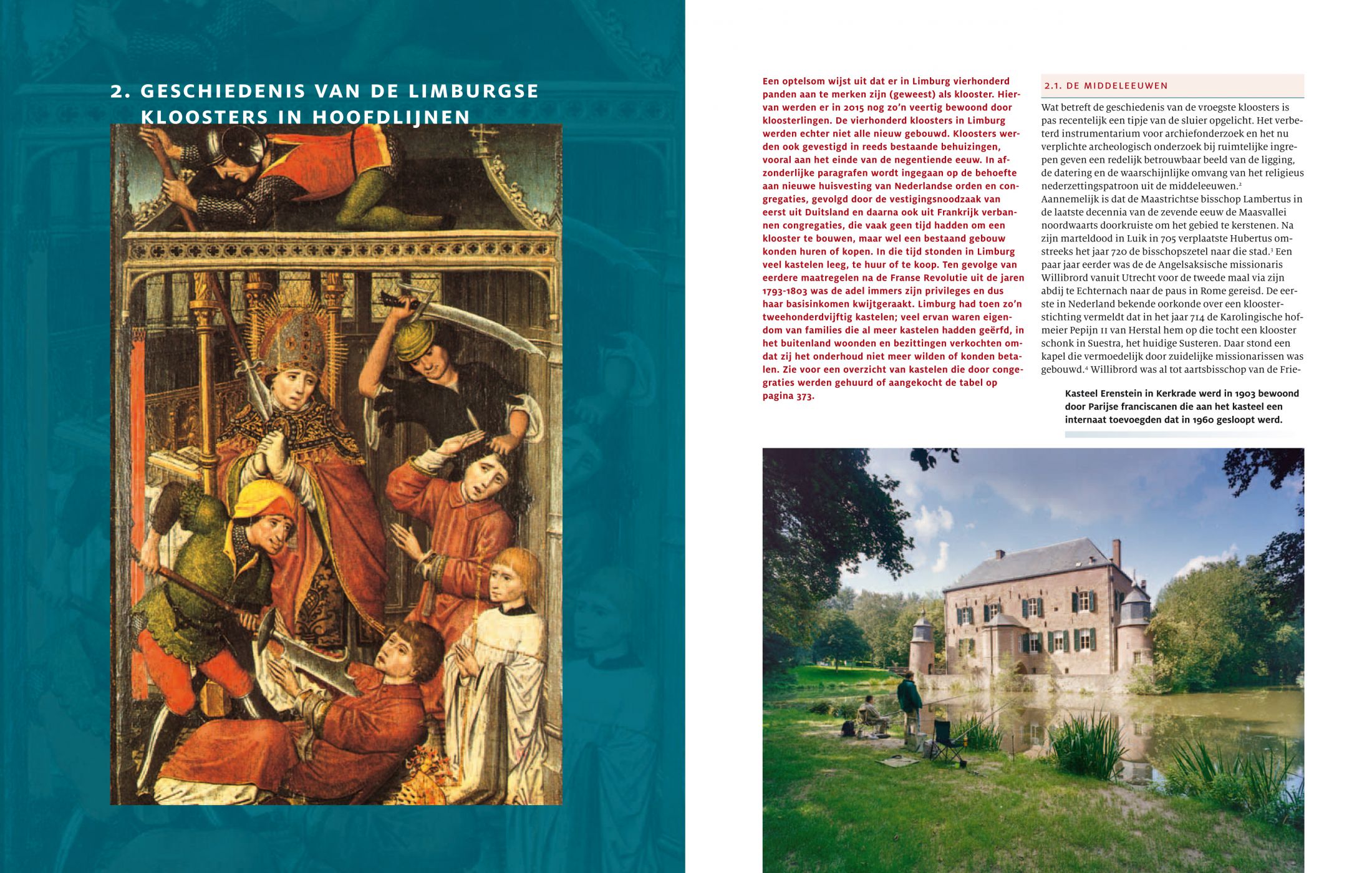 Inkijkexemplaar van het boek: <em>Kloosters in Limburg</em> - © Uitgeverij Matrijs