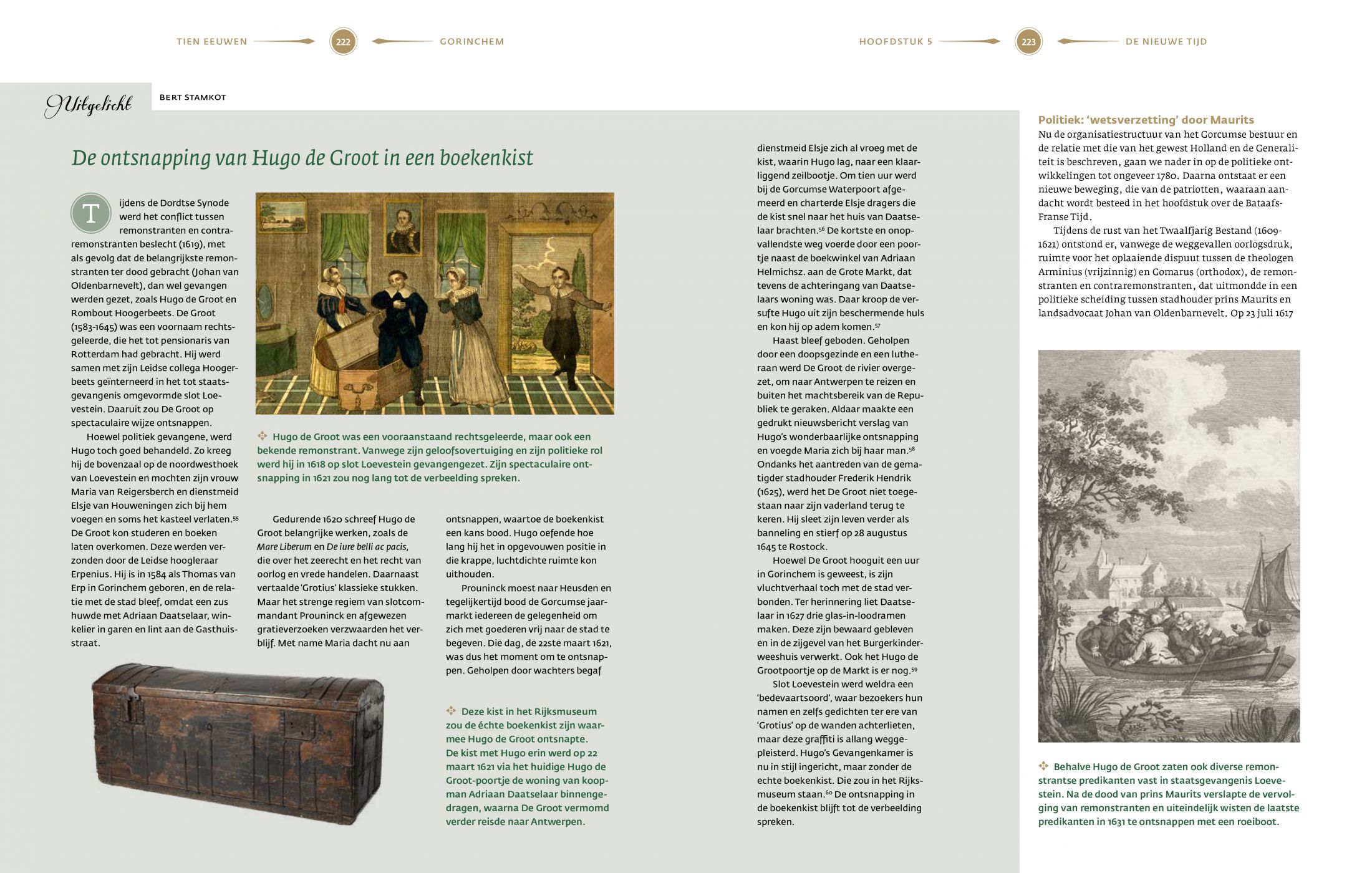 Inkijkexemplaar van het boek: <em>Tien eeuwen Gorinchem. Geschiedenis van een Hollandse stad</em> - © Uitgeverij Matrijs