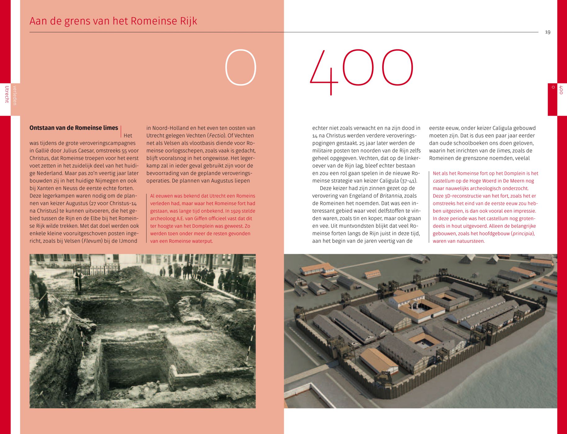 Inkijkexemplaar van het boek: <em>Utrechts verleden in vogelvlucht</em> - © Uitgeverij Matrijs