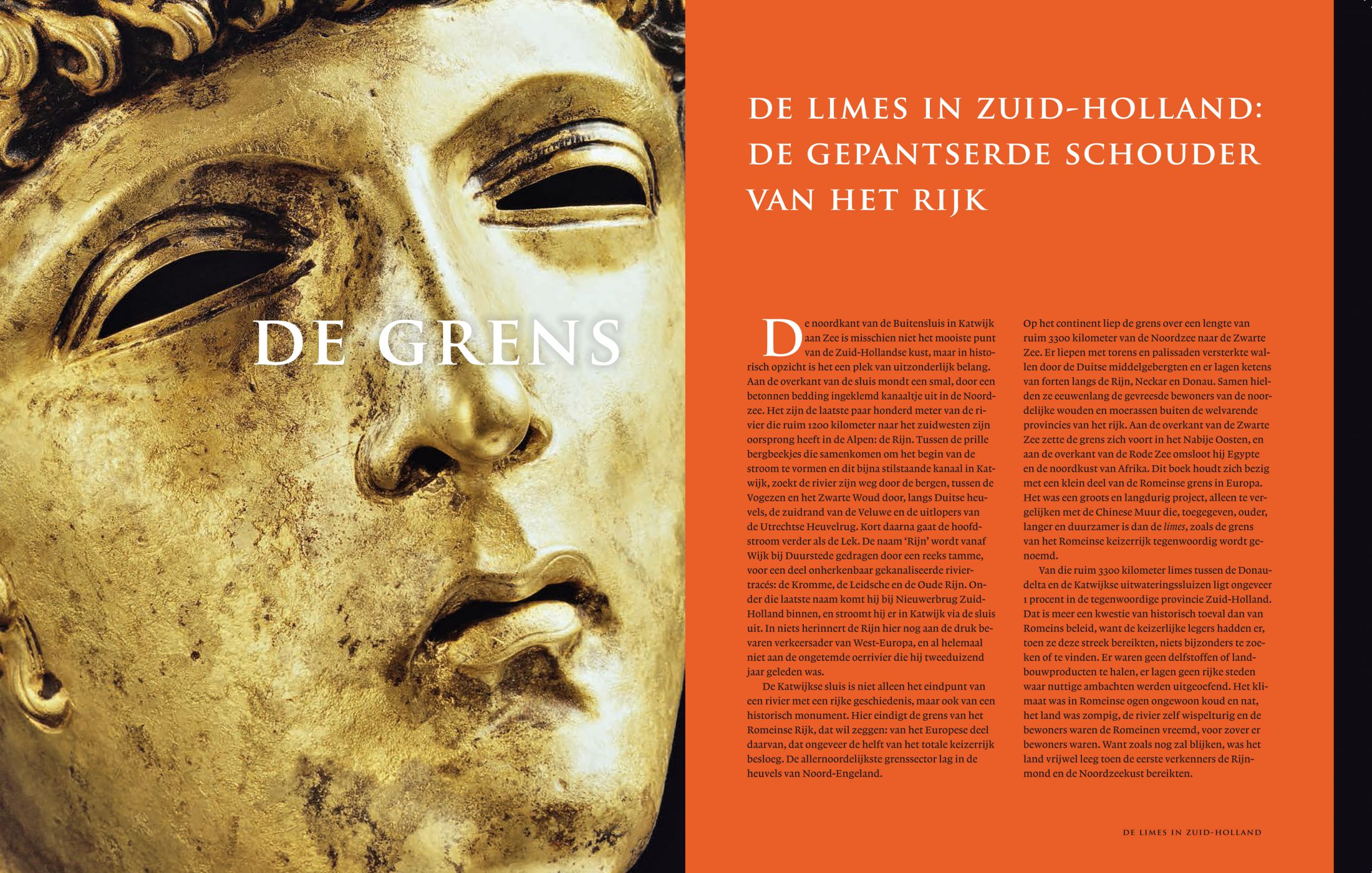 Inkijkexemplaar van het boek: <em>Grens van het Romeinse Rijk. De limes in Zuid-Holland</em> - © Uitgeverij Matrijs