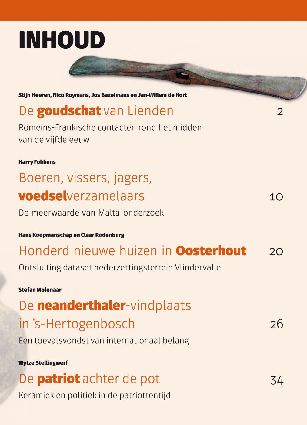 Inkijkexemplaar van het boek: <em>Archeologie in Nederland</em> - © Uitgeverij Matrijs