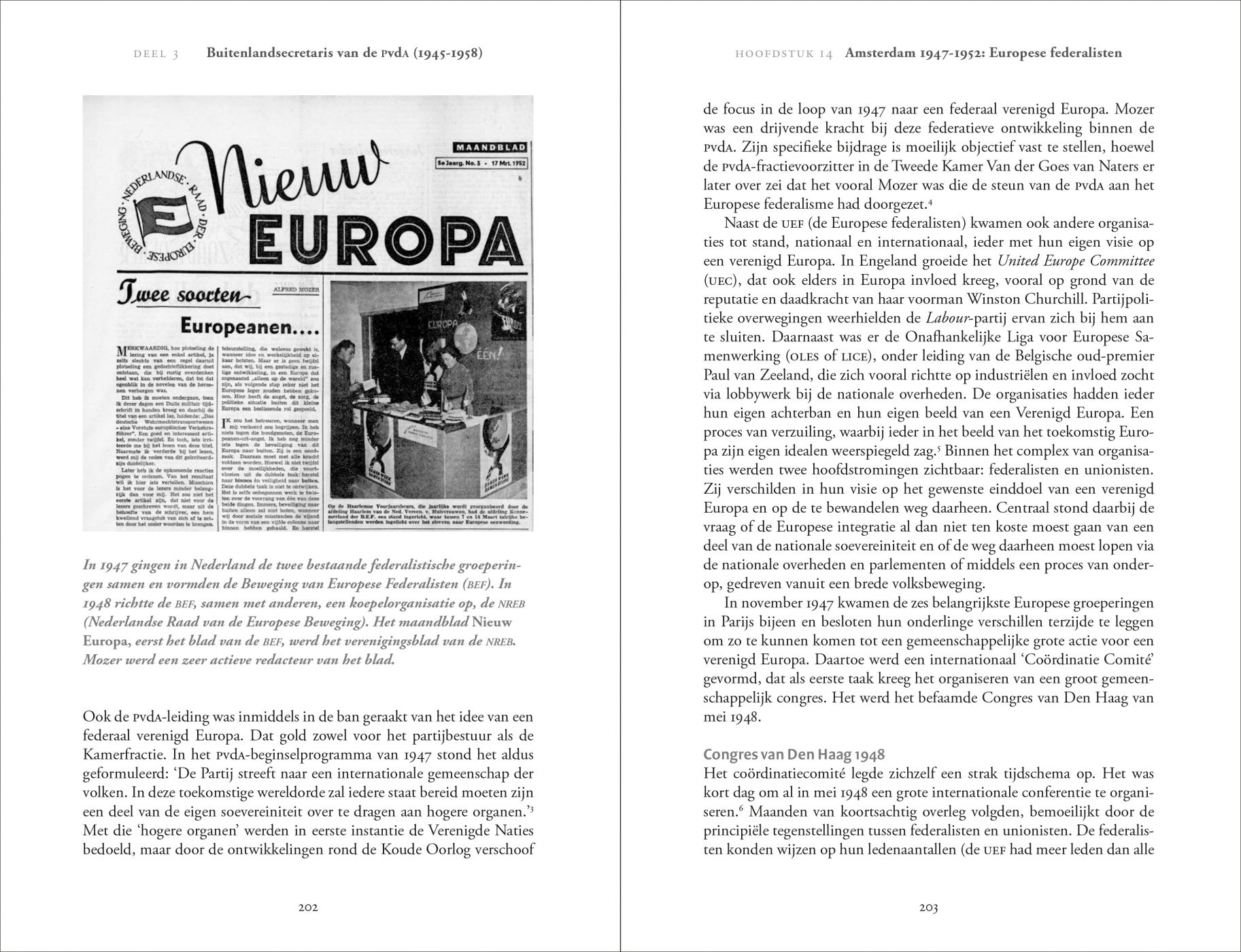 Inkijkexemplaar van het boek: <em>Alfred Mozer. Duitser - Nederlander - Europeaan (1905-1979)</em> - © Uitgeverij Matrijs