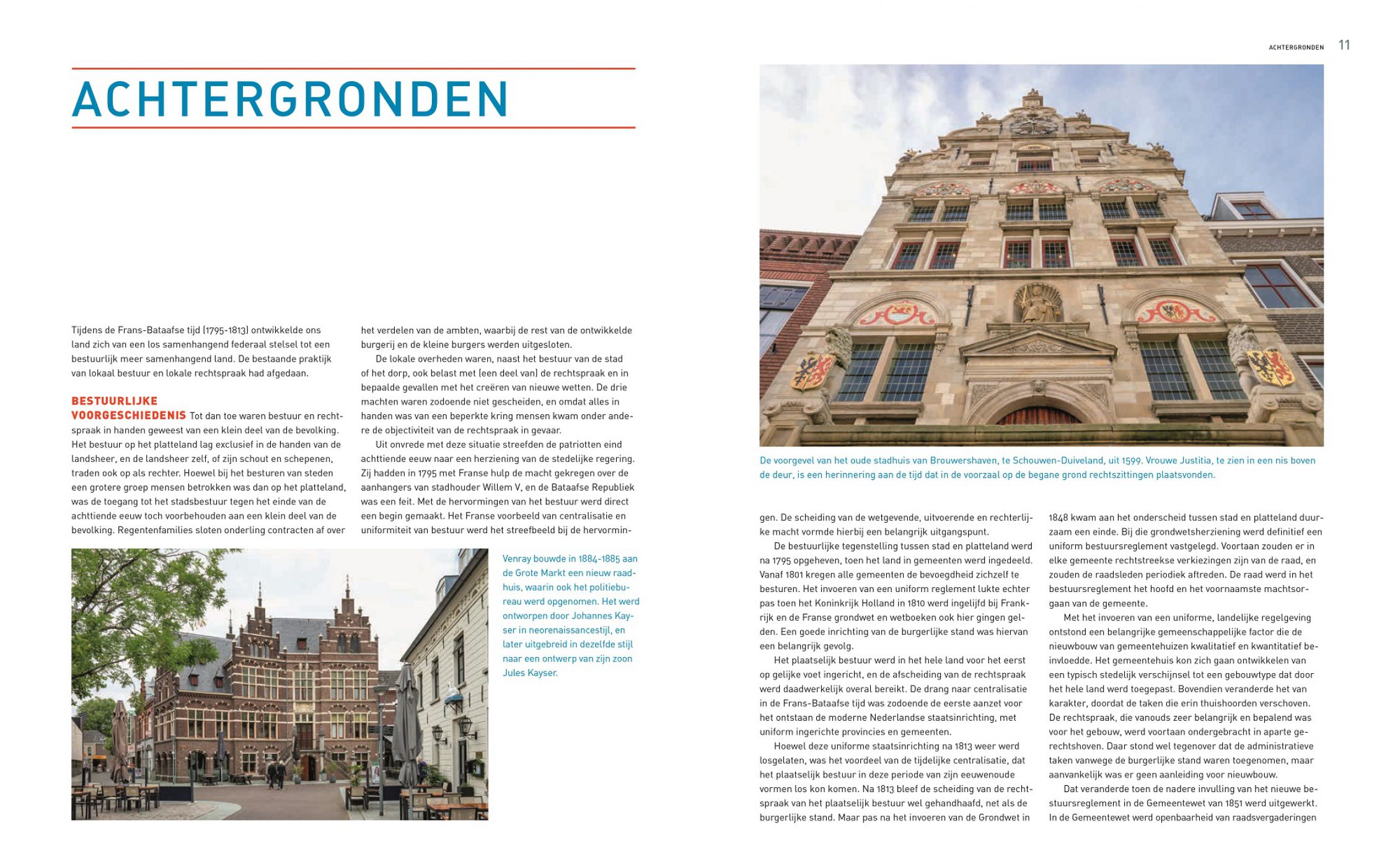 Inkijkexemplaar van het boek: <em>Gemeentehuizen in Nederland</em> - © Uitgeverij Matrijs