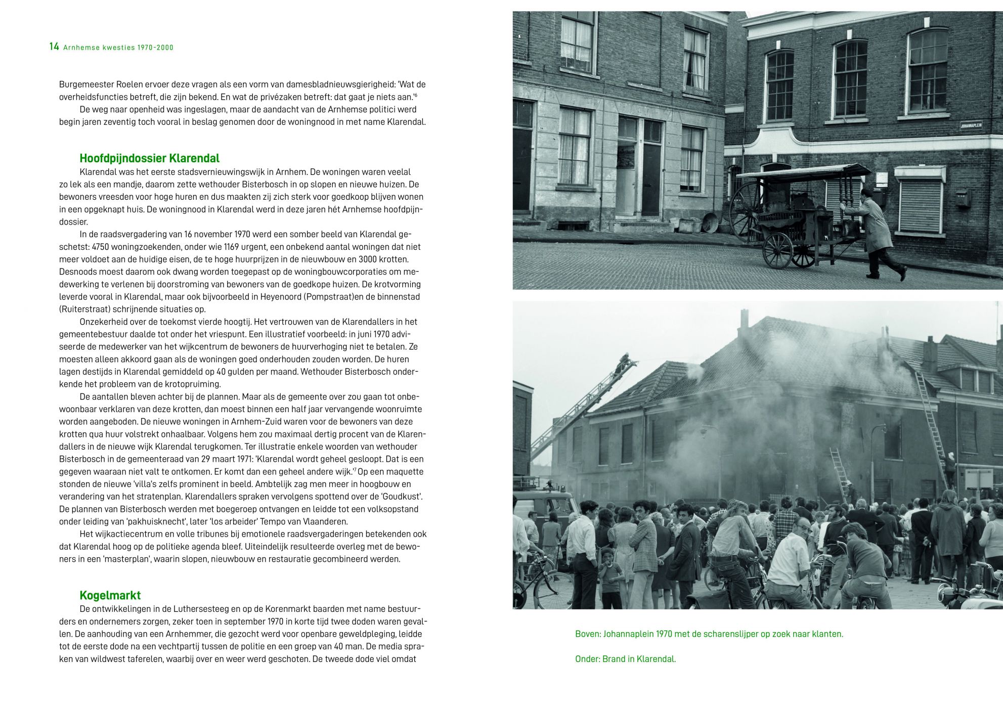 Inkijkexemplaar van het boek: <em>De was buiten hangen. Arnhemse kwesties 1970-2000</em> - © Uitgeverij Matrijs