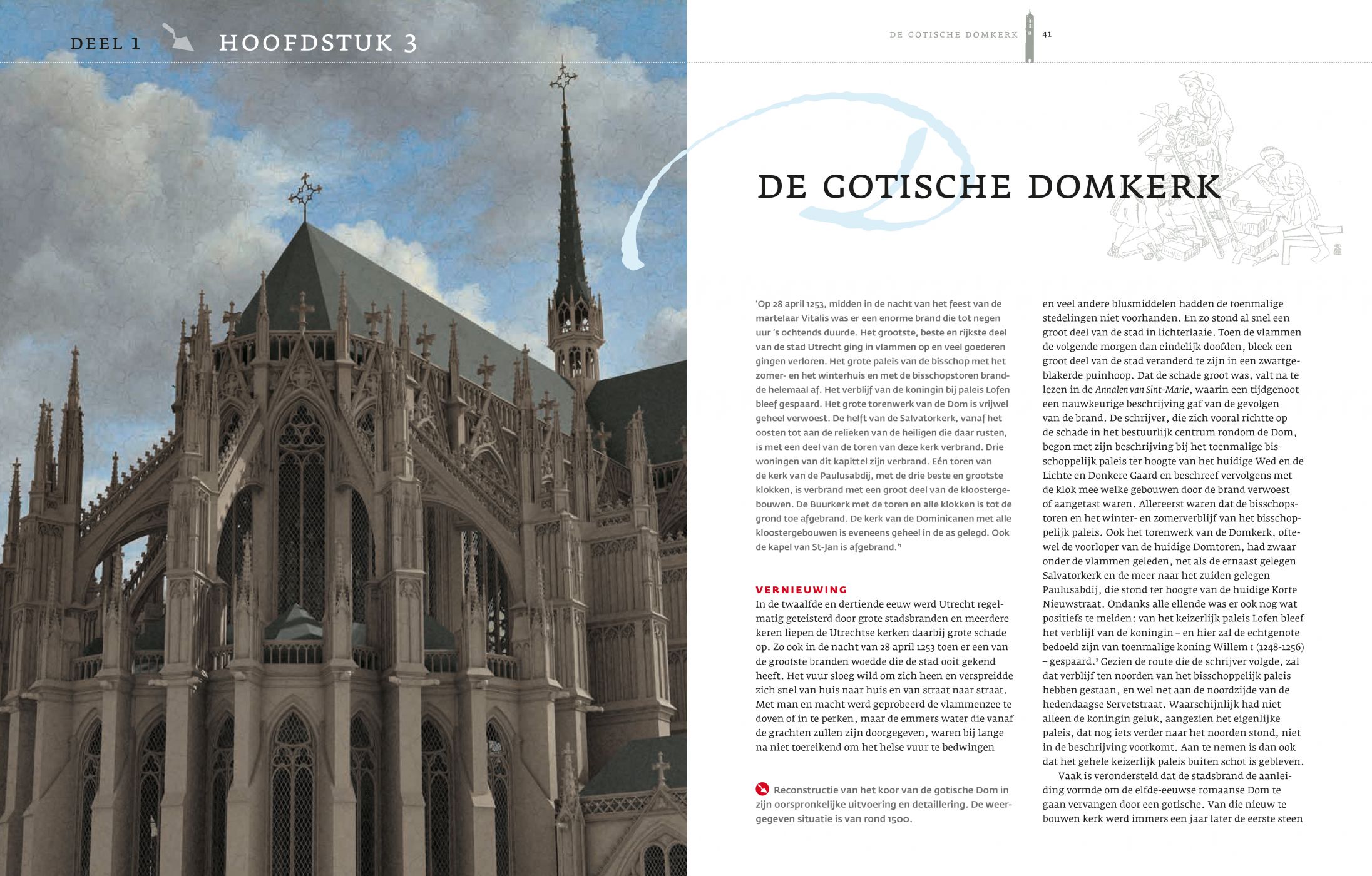 Inkijkexemplaar van het boek: <em>De Utrechtse Domtoren. Trots van de stad - 3e druk</em> - © Uitgeverij Matrijs