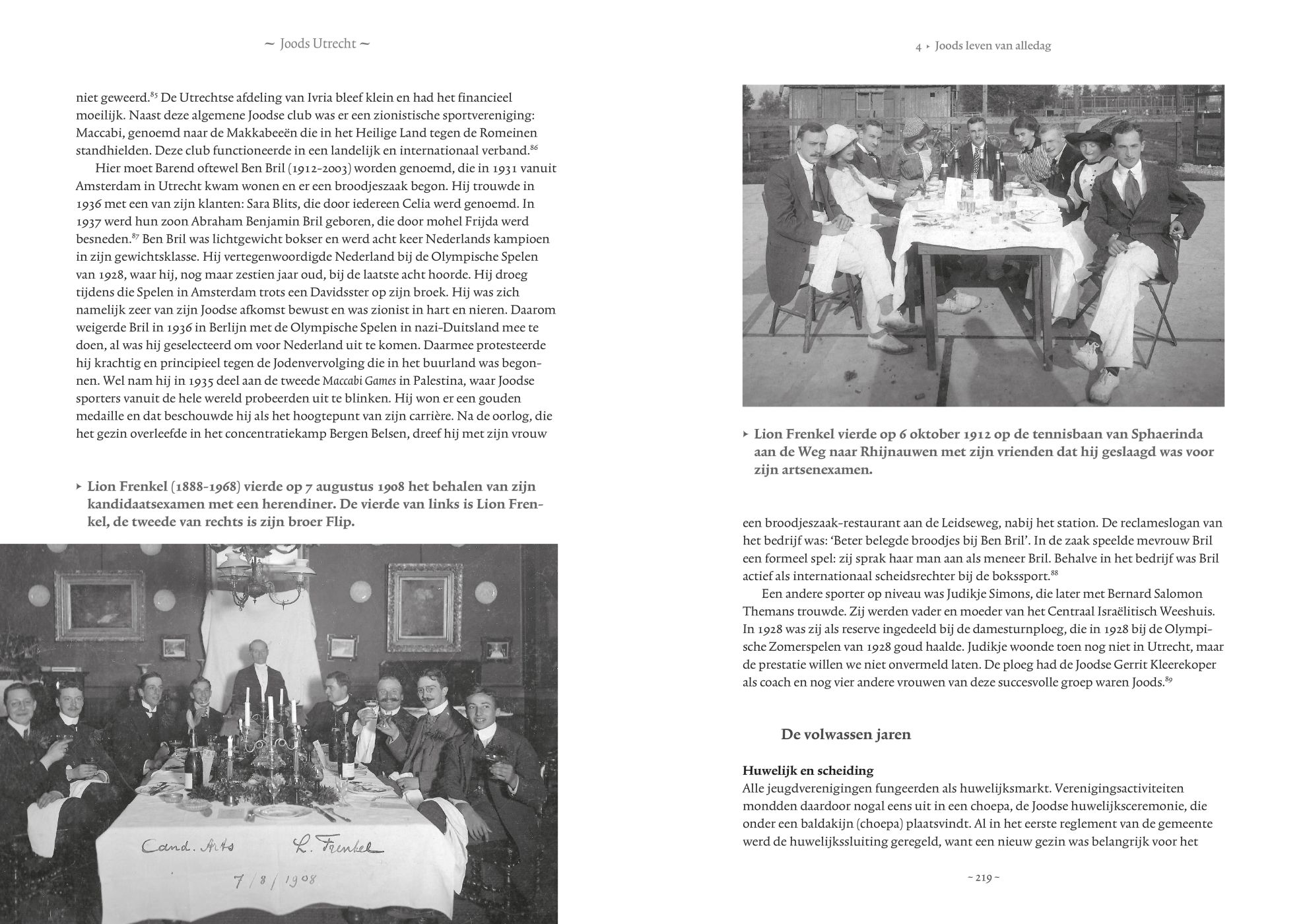 Inkijkexemplaar van het boek: <em>Joods Utrecht</em> - © Uitgeverij Matrijs