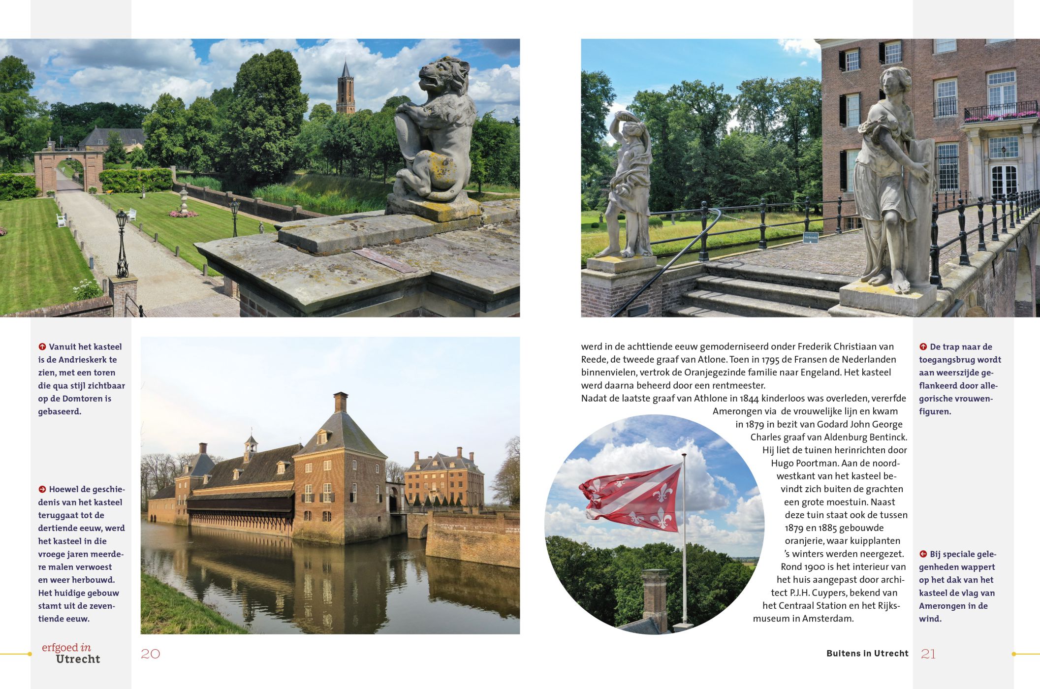 Inkijkexemplaar van het boek: <em>Erfgoed in Utrecht. Historische buitenplaatsen</em> - © Uitgeverij Matrijs