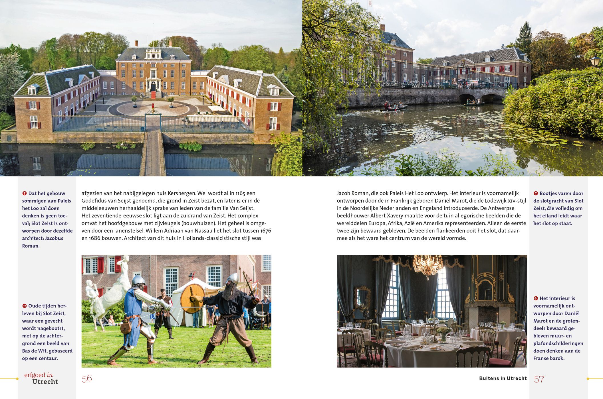 Inkijkexemplaar van het boek: <em>Erfgoed in Utrecht. Historische buitenplaatsen</em> - © Uitgeverij Matrijs