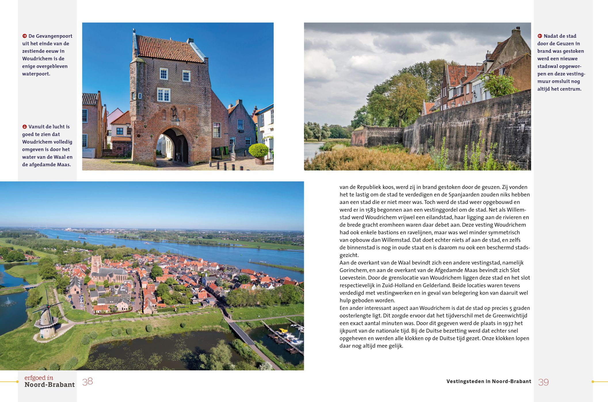 Inkijkexemplaar van het boek: <em>Erfgoed in Noord-Brabant. Vestingsteden langs de linie</em> - © Uitgeverij Matrijs