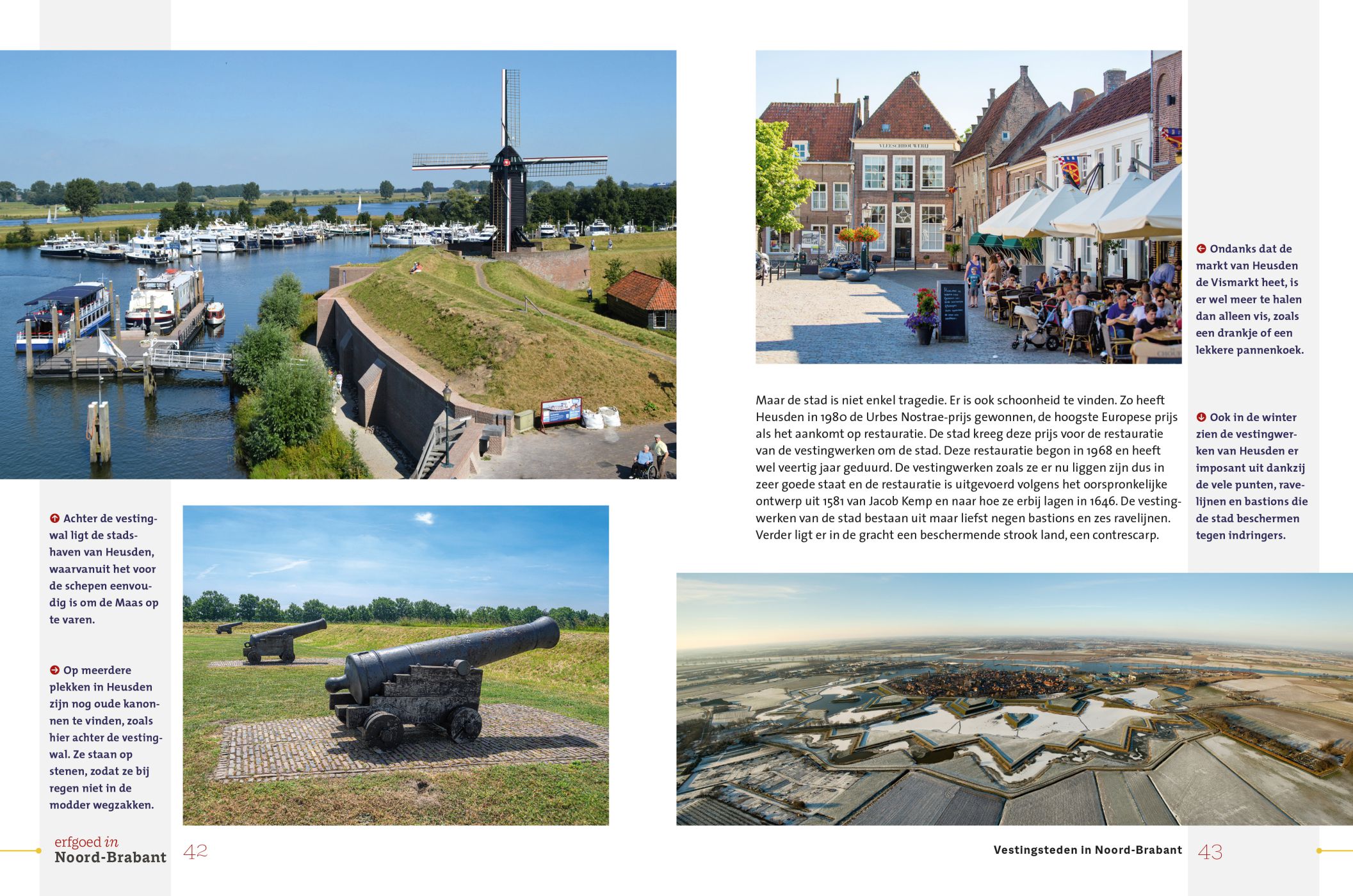 Inkijkexemplaar van het boek: <em>Erfgoed in Noord-Brabant. Vestingsteden langs de linie</em> - © Uitgeverij Matrijs