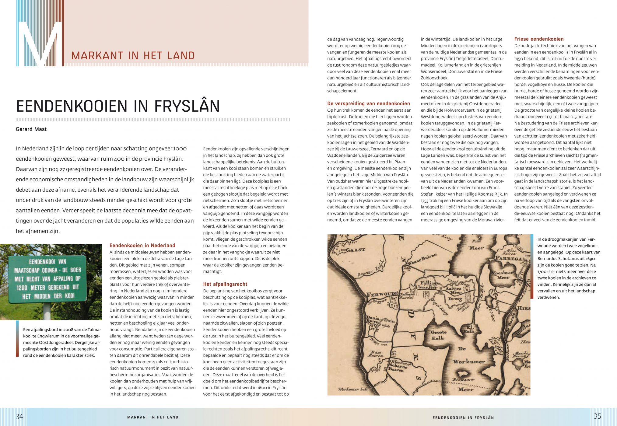 Inkijkexemplaar van het boek: <em>Het Nederlands Landschap</em> - © Uitgeverij Matrijs