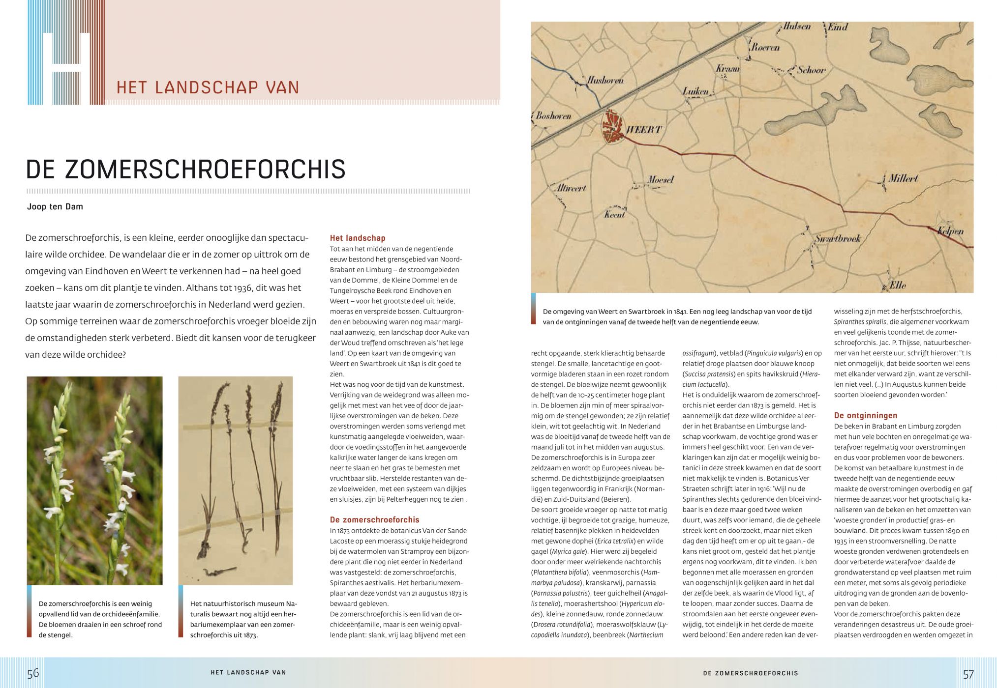 Inkijkexemplaar van het boek: <em>Het Nederlands Landschap</em> - © Uitgeverij Matrijs